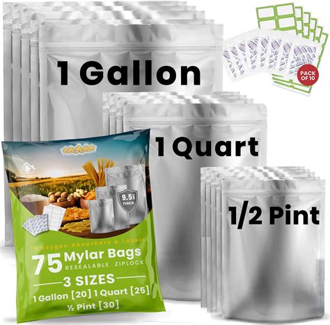 fake mylar bags|resealable mylar bags food storage.